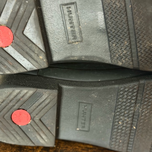 Hunter Black Ankle Boots - Picture 7 of 7